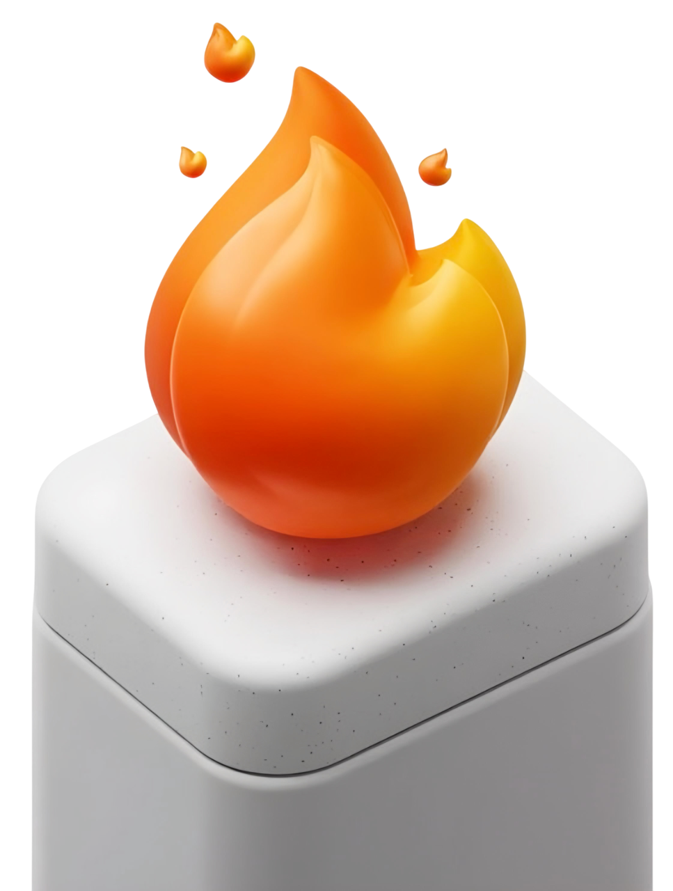 огонь на подиуме